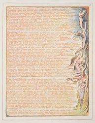 "Thamesin ranta...", levy 5 Jerusalemista, 1804-20 (oranssilla painettu kohokuvio, kynä ja wc)